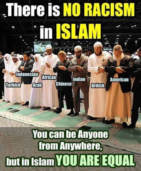 There is no place for racism in Islam