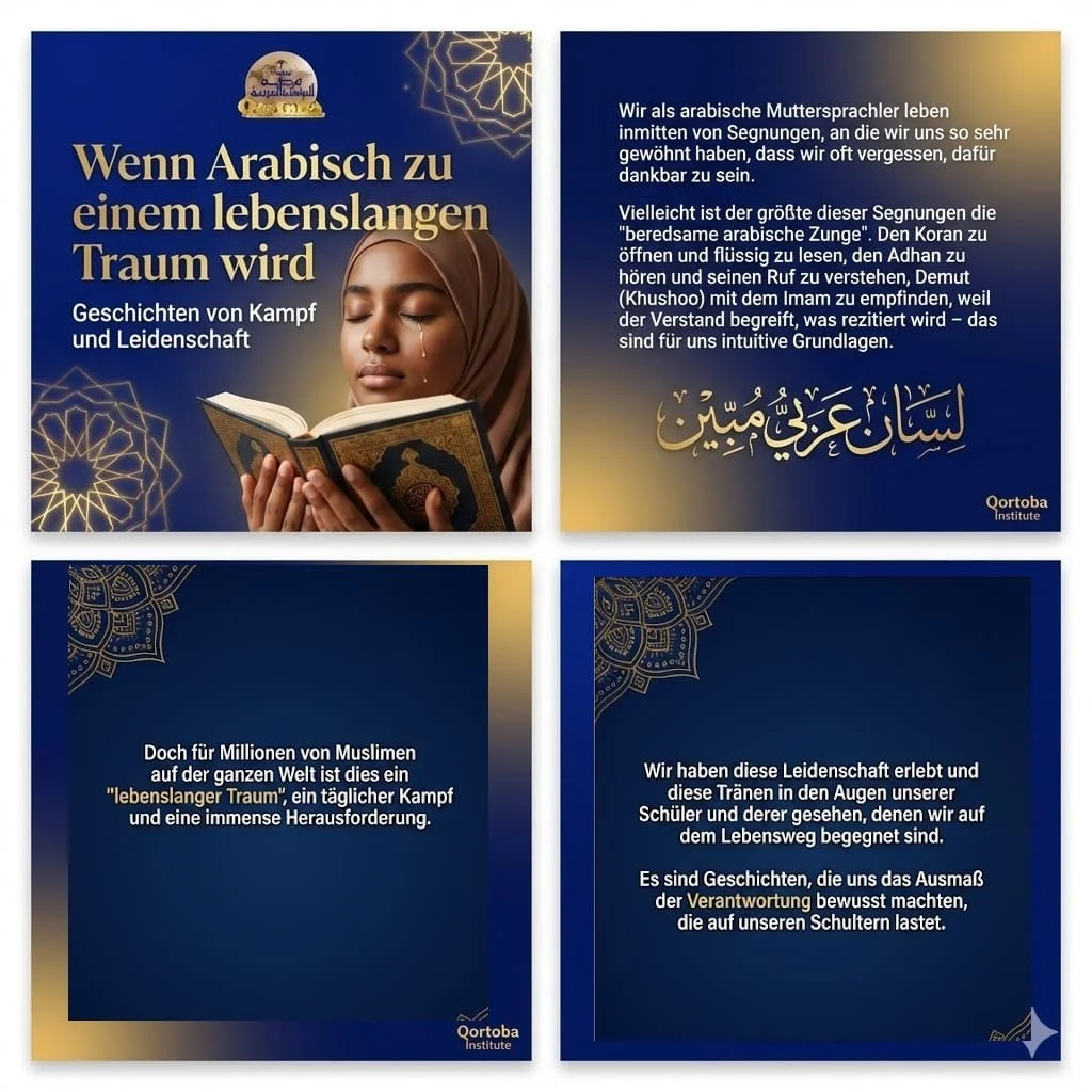 Wenn Arabisch zu einem lebenslangen Traum wird: Geschichten von Kampf und Leidenschaft