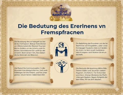 Die Bedeutung des Erlernens von Fremdsprachen