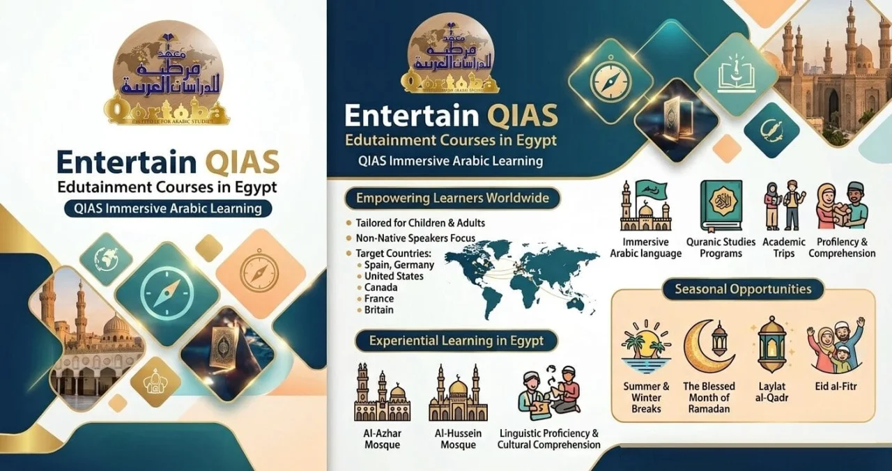 Entertain QIAS – Cursos de Edutainment en Egipto | qortoba